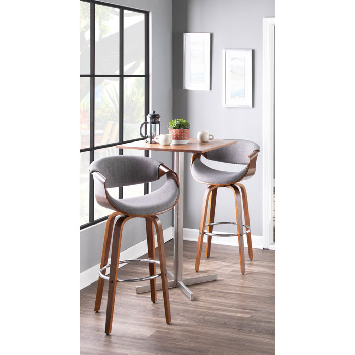 Foundstone™ Bombay Swivel Counter & Bar Stool & Reviews Wayfair